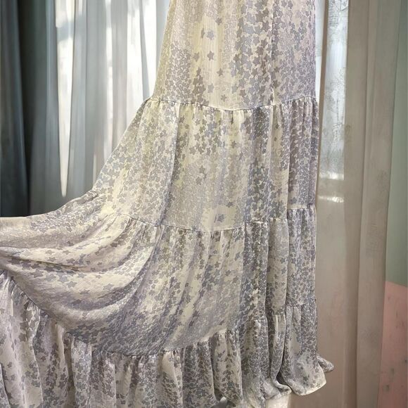 Seventeen Stars Dresses & Skirts - Whimsigoth Fairy Cottagecore Feminine Festival Tiered Star Maxi Skirt